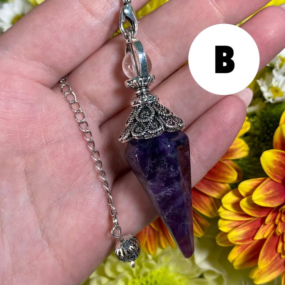 Image of Amethyst Pendulum