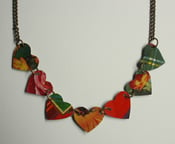 Image of "Tin Pan Alley" Heart Necklace
