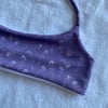 SAMPLE HALTER : LAVENDER FIELDS X WHITE 