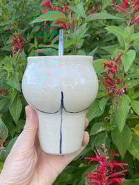 Image 2 of Booty straw cup
