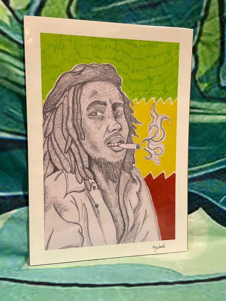 Image of Bob Marley Print