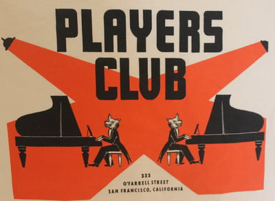 Image of Players Club Vintage T-Shirt: Women's