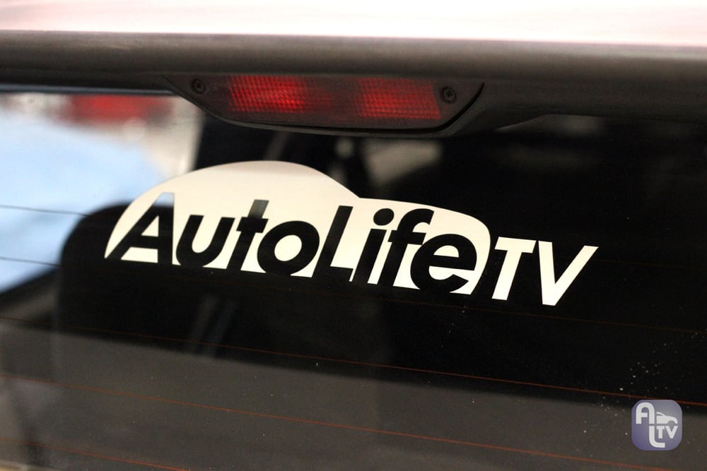 Image of AutoLife TV "Silhouette" Sticker