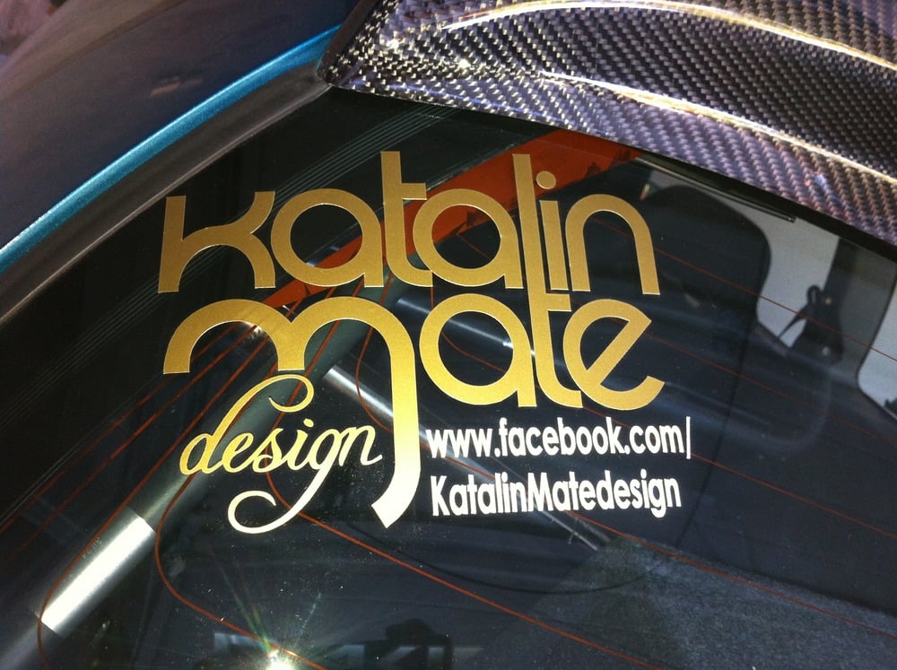 Image of Katalin Mate Design Decal