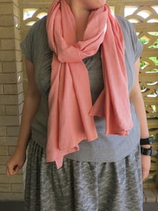 Image of Organic cotton scarf