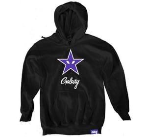 Image of PURPLE STAR HOODIE