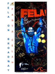 Image of Fela on Broadway poster