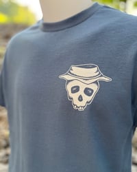 Image 4 of Denim “Bucket Skull” Tee