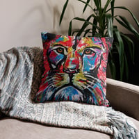 Image 1 of "The Gaze" Premium Pillow