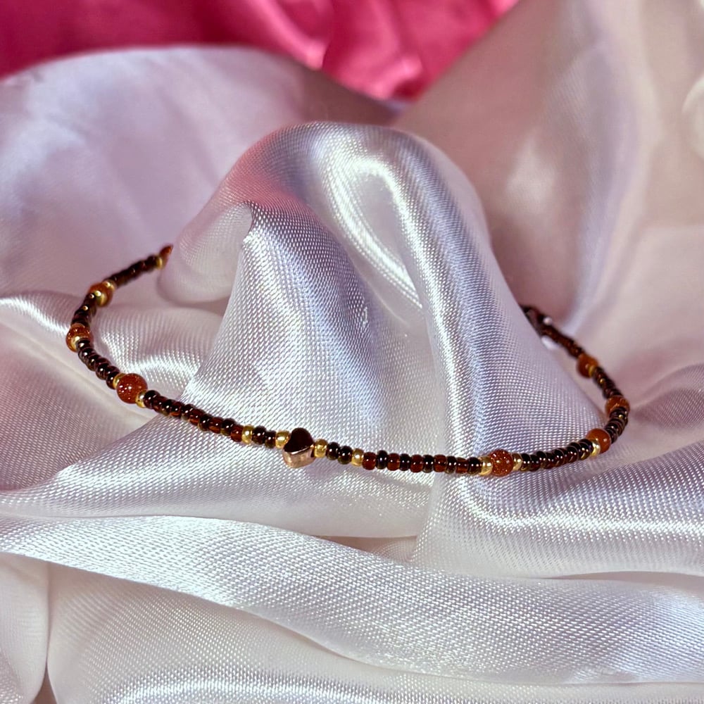Twin Flames Anklet Duo