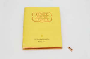 Image of Pender Keefer Georgia — volume 1 issue 1 
