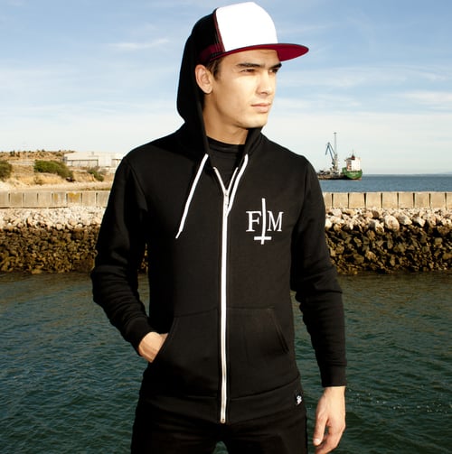 Image of CROSS ZIP HOODIE