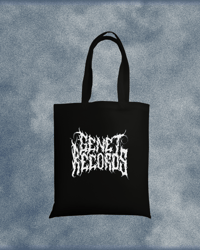 GENET RECORDS totebag metal print (pre-order, shipping July 2025)