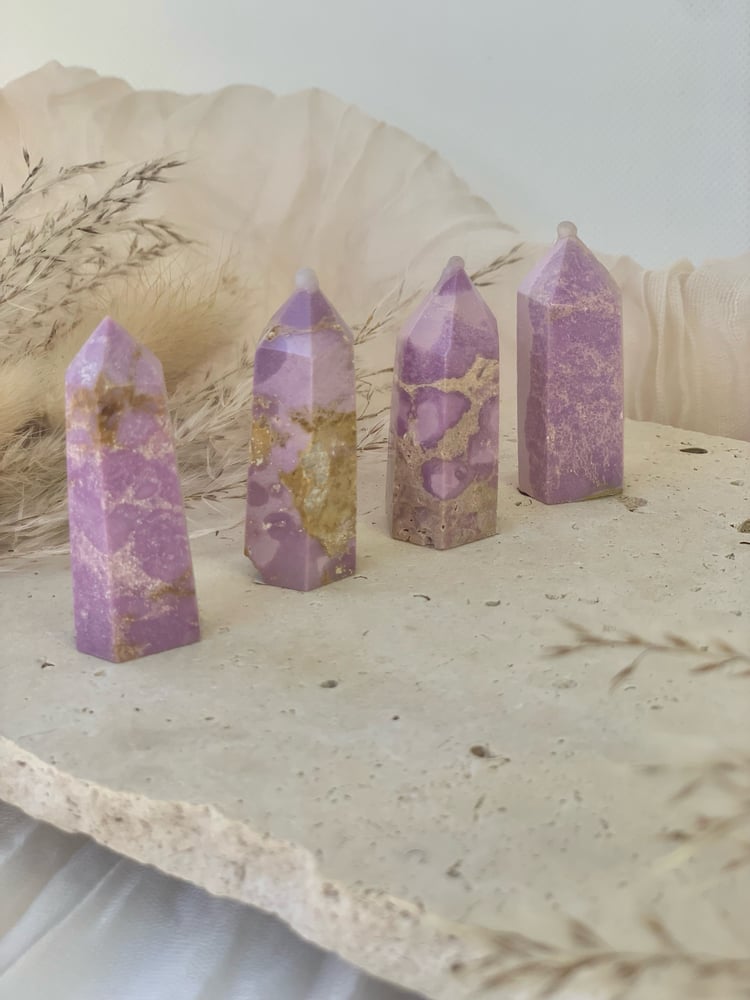 Image of Mini Phosphosiderite Towers *Intuitively Selected*