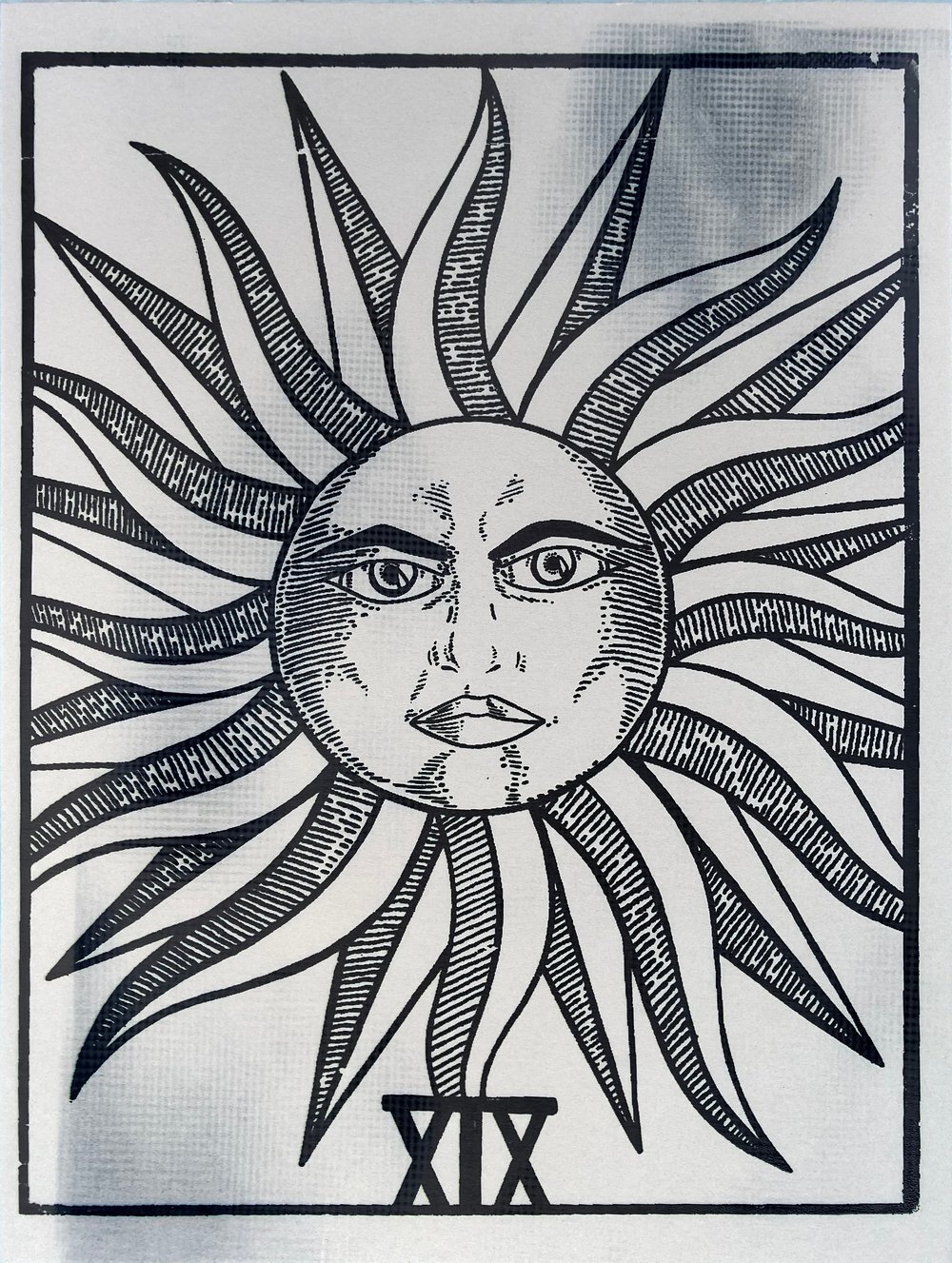 XIX - Sun Mother - Screenprint