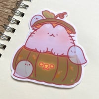 Image 2 of Kitty Kabocha Pumpkin Stickers