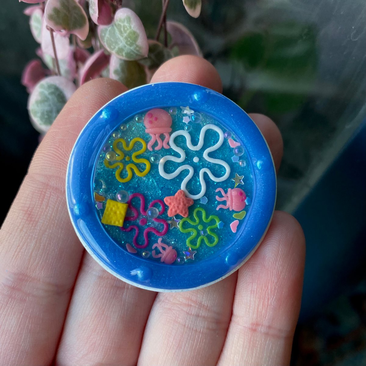 Jellyfish Fields Phone Grip