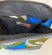 Image 4 of Issa Crossbody Blue Brown Bangle