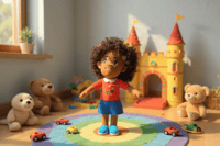 Image 1 of Juju Sky 13-Inch Plush Doll