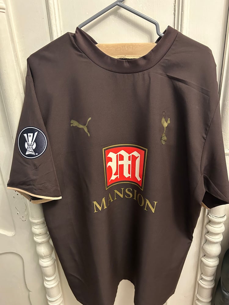 Image of Tottenham Hotspur “BERBATOV 9” 2006/07 Third Shirt + UEFA patch (L)