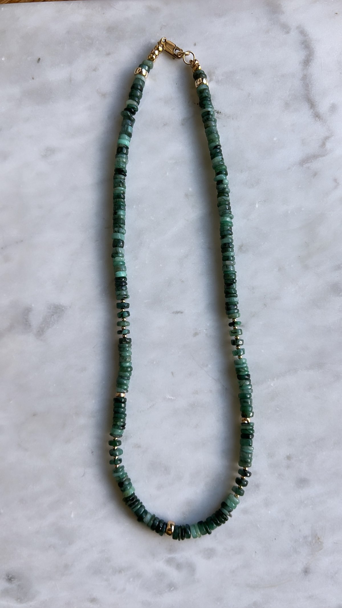 *new*  CLASSIC STRAND- EMERALDS