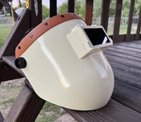 Image 1 of White Sugarscoop brown leather 