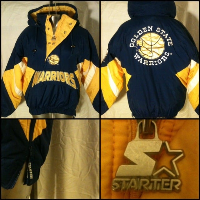 BayLux Consignment — Vintage Sacramento Warriors NBA Starter Jacket