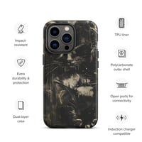 Image 21 of Cuddling Black Cats Goth Inspired Tough Case for iPhone®