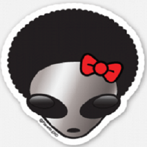 Image of "BLERDette" Sticker