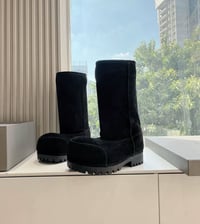 BLACK COLD BAL BOOTS