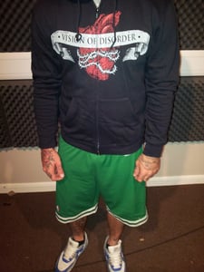 Image of VISION OF DISORDER "CURSED REMAIN CURSED" HOOD ZIP