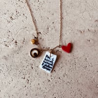 Image 2 of Collana • Pergamena-cuore