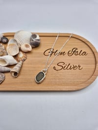 Image 4 of Bezel Set Seaglass Necklaces