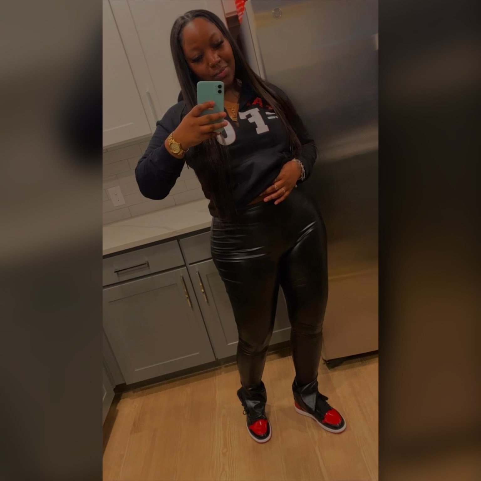 ◇NASTY FANCY CLUB◇ Crimson Heart Sweatshirt BLACKF24ZB055 ◇NASTY FANCY CLUB◇ Crimson Heart Sweatshirt BLACKF24ZB055