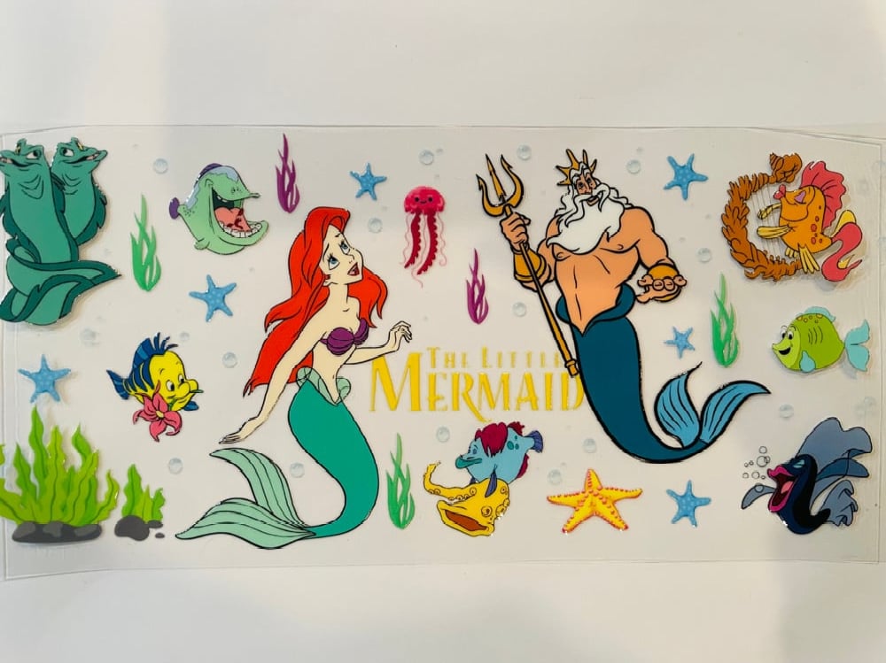 Image of Little Mermaid and King Triton