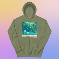 Image 5 of Creature from the Black Lagoon Florida Springs | Save Our Springs Hoodie