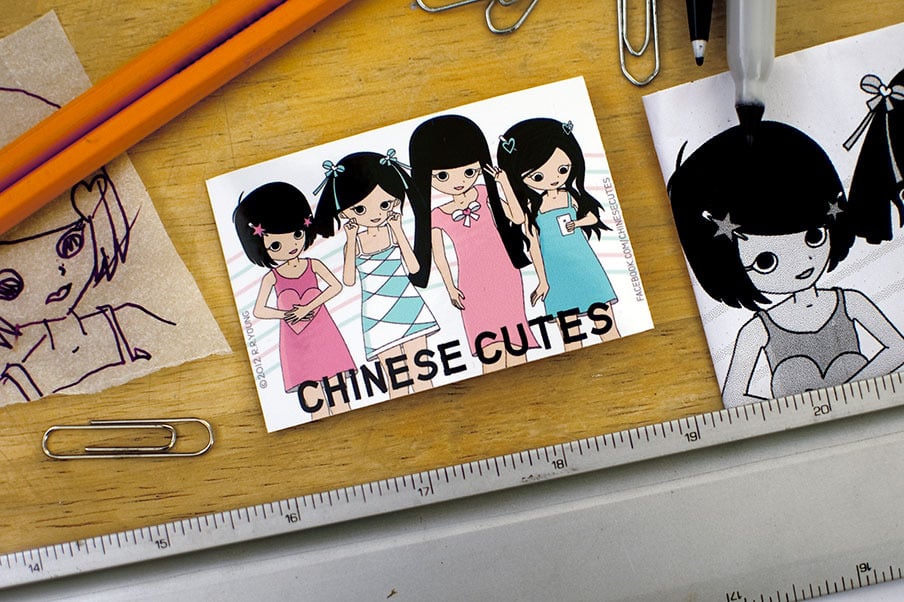 Image of Sticker - Classic Chinese Cutes