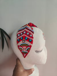 Image 2 of RED AZTEC SET- BAG AND HEADBAND