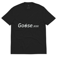 Goose.xxx Black Unisex recycled t-shirt