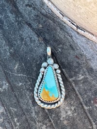 Image 2 of Royston Turquoise Pendant