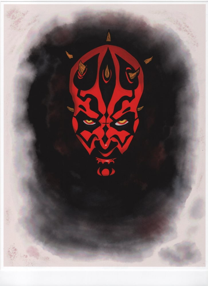 Darth Maul Limited Edition Prints 