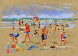 Image of INDIAN SUMMER BEACH PEOPLE #11