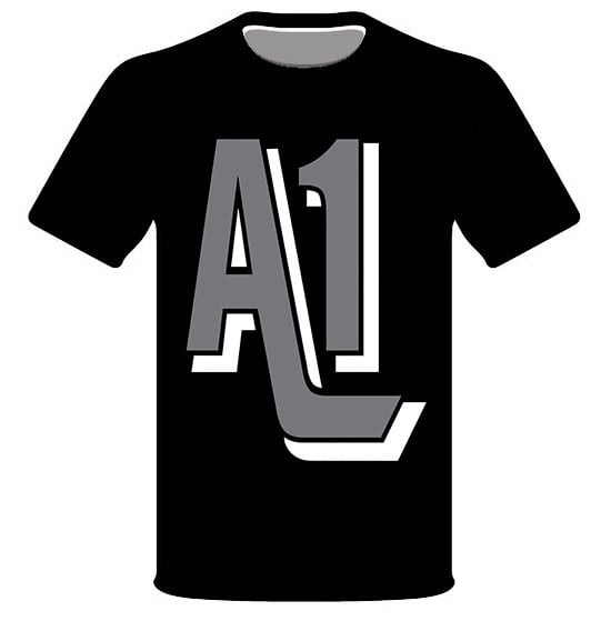 Image of A1 Heavy Tee Oversize (Black X Grey X White)