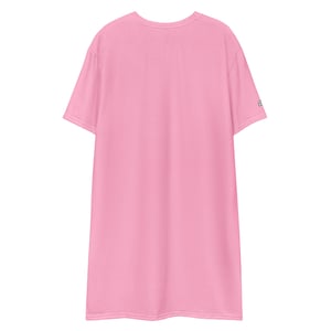 Image of C.H.U.B.B. GANG T-Shirt Dress (Cotton Candy Pink)