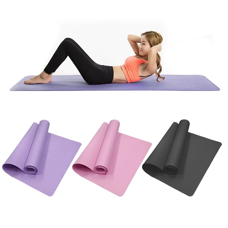 Image of 4MM Thick EVA Yoga Mats Anti-slip Sport Fitness Mat Blanket For Exercise Yoga And Pilates Gymnastics