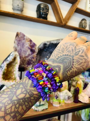 Image of Crystal bracelet bundle x 4 