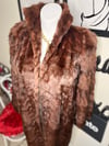 “Red Foxy Brown” Vintage Fur mid-length 