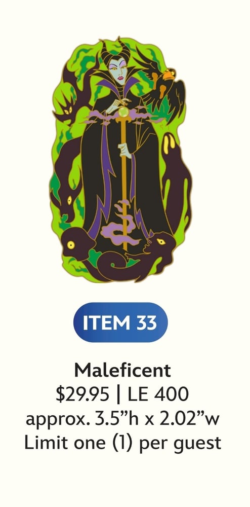 Image of Malificent wdi pin le 400