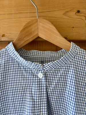 Muji Blue Gingham Dress – XS (Generous Fit) – £20 Was £55
