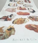 Rocket & Co. - Guinea Pig Breeds tea towel 